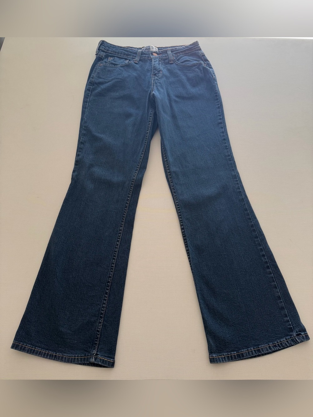 Levi's Dark Blue Boot-Cut Mid Rise Women's Jeans